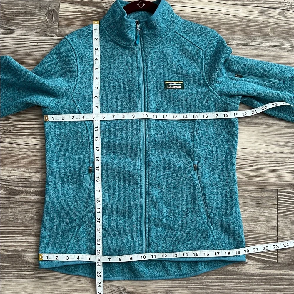 L.L.Bean Women’s Sweater Fleece Full-Zip Jacket Size Medium Petite